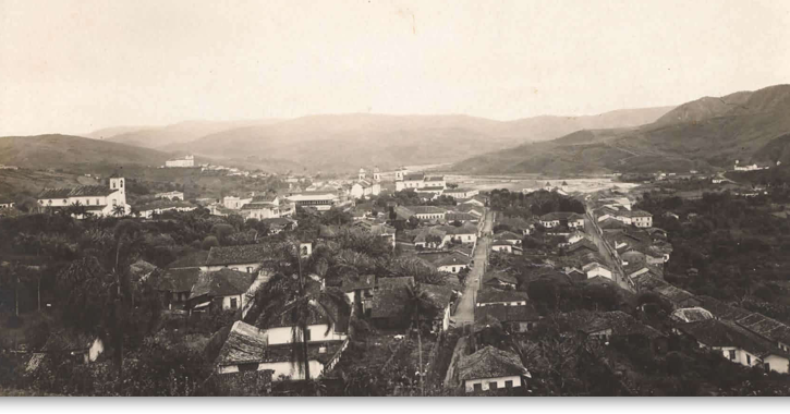 Minas Gerais - Foto Histórica da cidade de Mariana