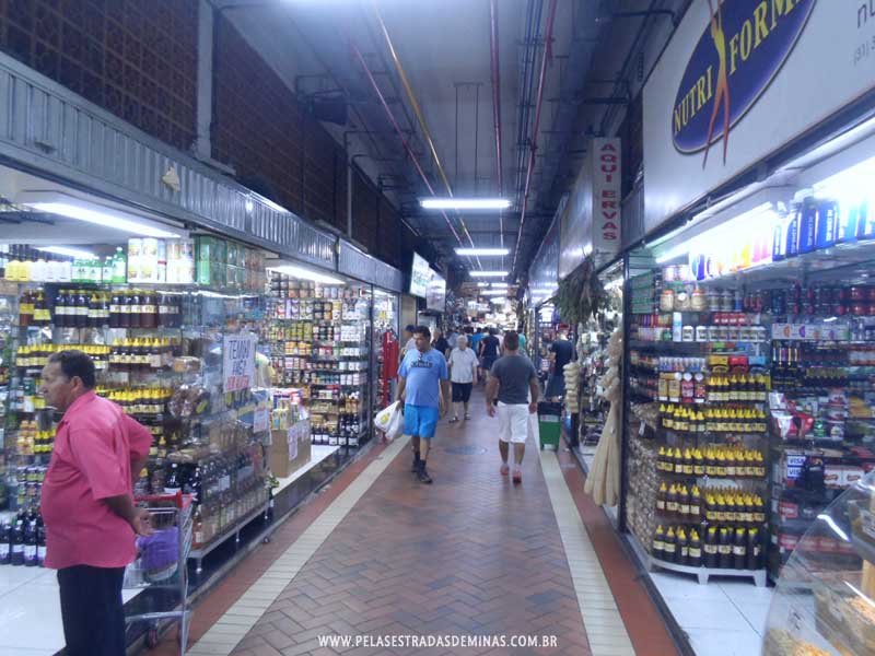Foto: Corredores do Mercado Central de BH