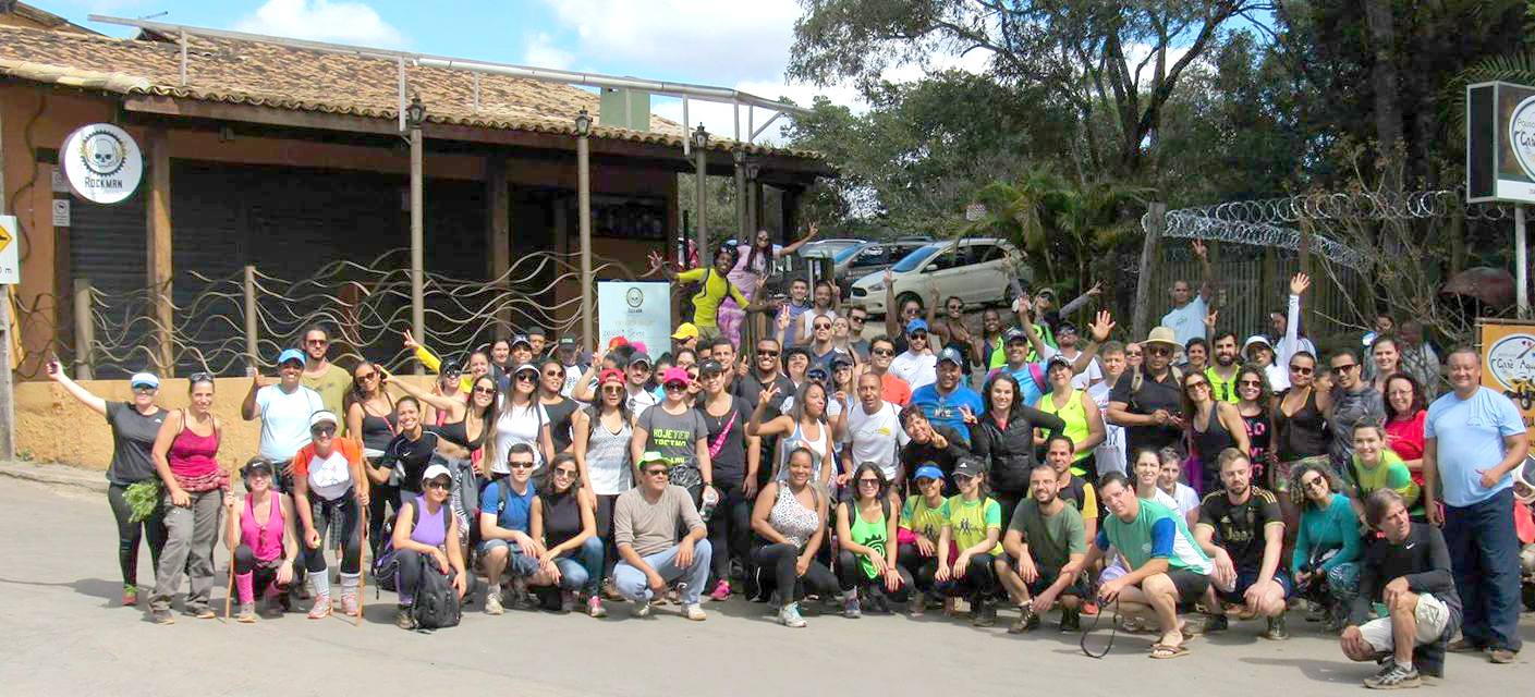 Participantes do Circuito Macacos / Trilha Marumbé - Projeto Nova Lima Entre Trilhas