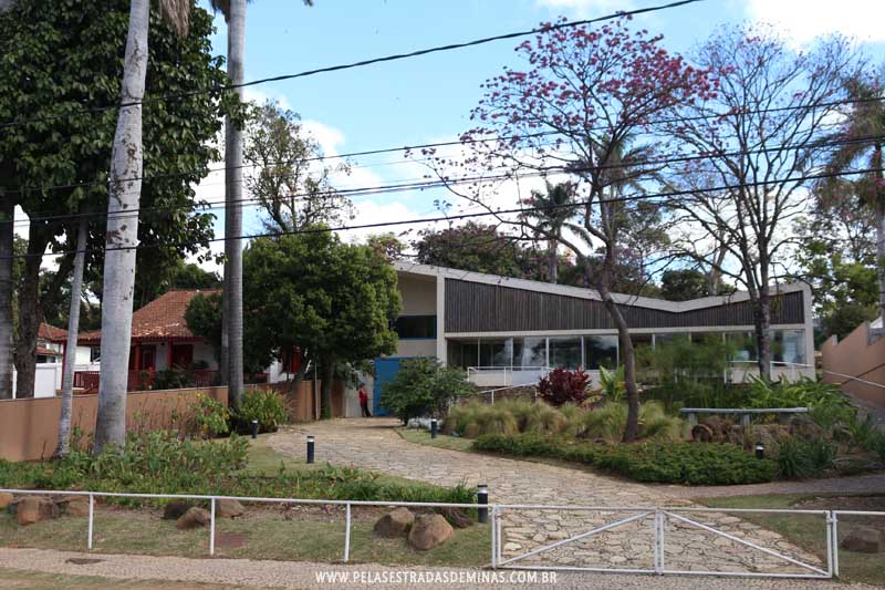 Museu Casa Kubitschek na Lagoa da Pampulha em Belo Horizonte