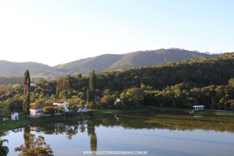 Vista da Varanda do Hotel Central Parque - São Lourenço - MG