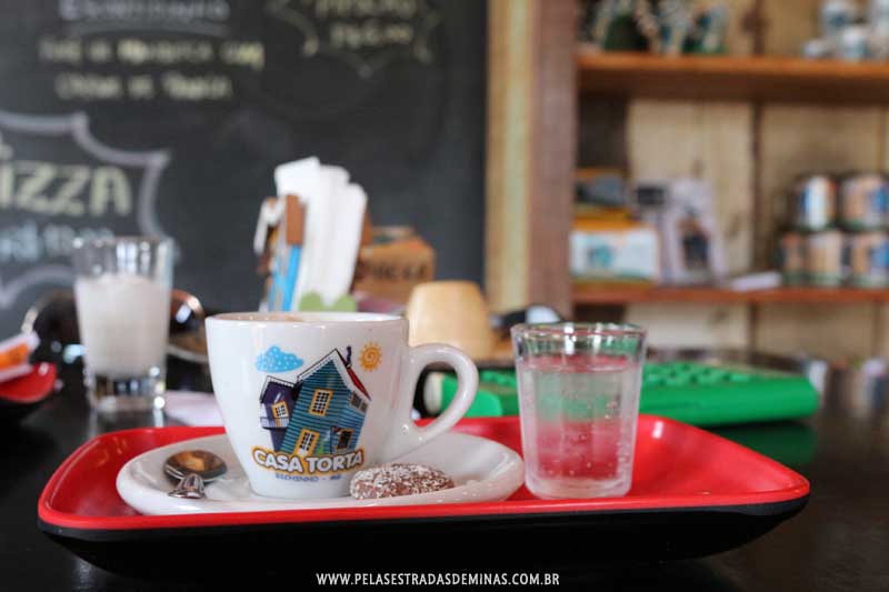 Café no Bistrô Casa Torta em Bichinho - MG