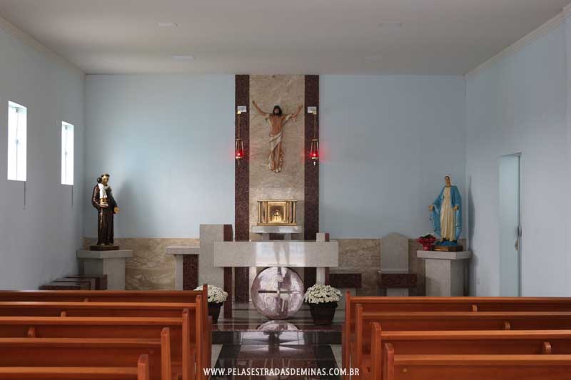 Altar da Igreja Nossa Senhora das Graças em Bom Repouso - MG