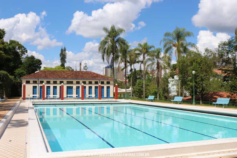 Piscinas de Água Mineral - Parque das Águas - Caxambu-MG