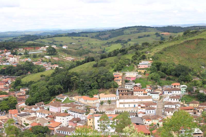 Vista do Centro Histórico de Prados - MG