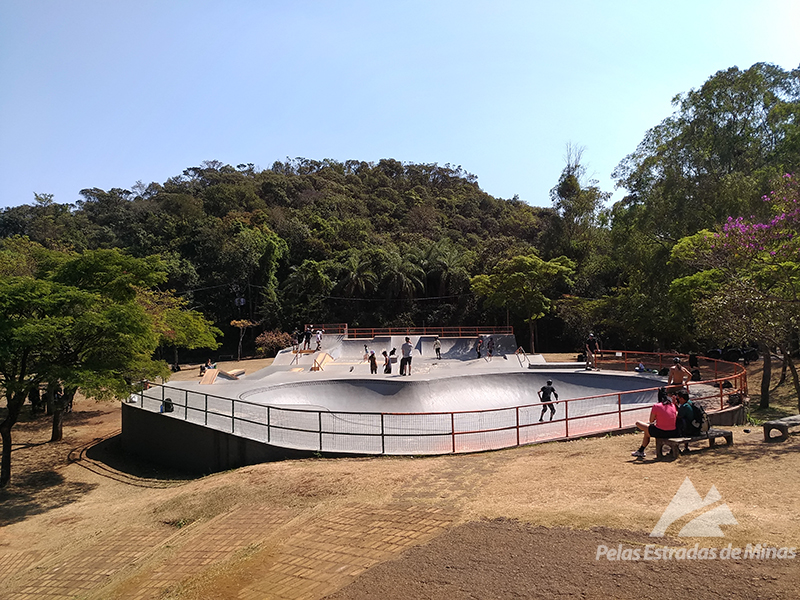 Pista de Skate do Parque Municipal das Mangabeiras em Belo Horizonte – MG