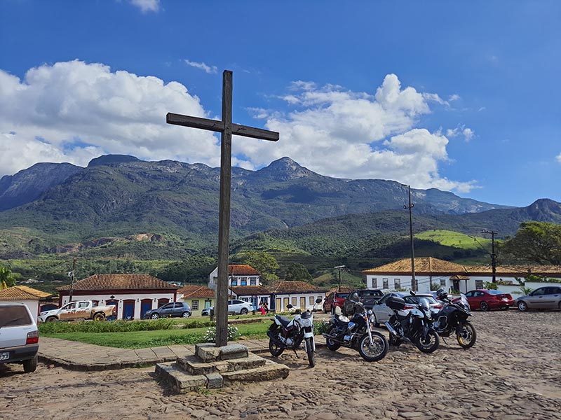 Praça Monsenhor Mendes em Catas Altas - MG